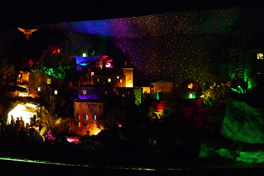 Crèche de Noël à la Crémade