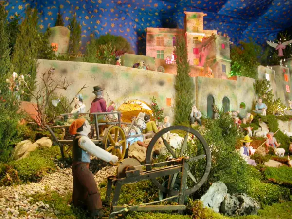 Crèche de Noël à la Crémade